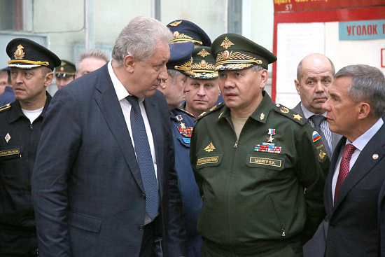 Министр обороны РФ посетил КАЗ им. С.П. Горбунова – филиал ПАО «Туполев» Министр обороны РФ посетил КАЗ им. С.П. Горбунова – филиал ПАО «Туполев»