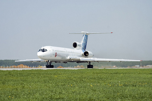 S7 Airlines передала самолет Ту-154, выполнявший полеты в авиакомпании до 2008 года, в Музей истории авиации Толмачёво