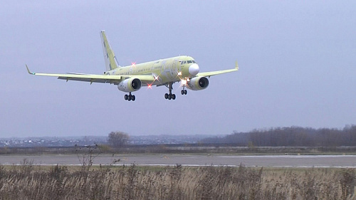 ОАО «Туполев» приступило к испытаниям самолета Ту-204-300 с салоном повышенной комфортности