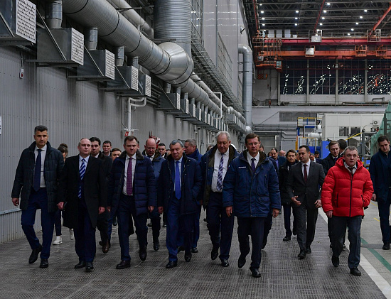 Юрий Борисов проинспектировал ход выполнения гособоронзаказа на КАЗ им. С.П. Горбунова Юрий Борисов проинспектировал ход выполнения гособоронзаказа на КАЗ им. С.П. Горбунова
